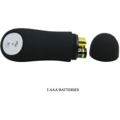 PRETTY LOVE - PLUG ANAL SILICONA FORMA PENE Y 12 MODOS VIBRACIÓN NEGRO - piKanteo | Despierta tu lado más piKante
