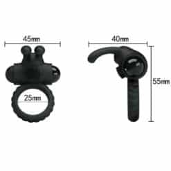 PRETTY LOVE - EUDORA ANILLO VIBRADOR CON ESTIMULADOR - piKanteo | Despierta tu lado más piKante