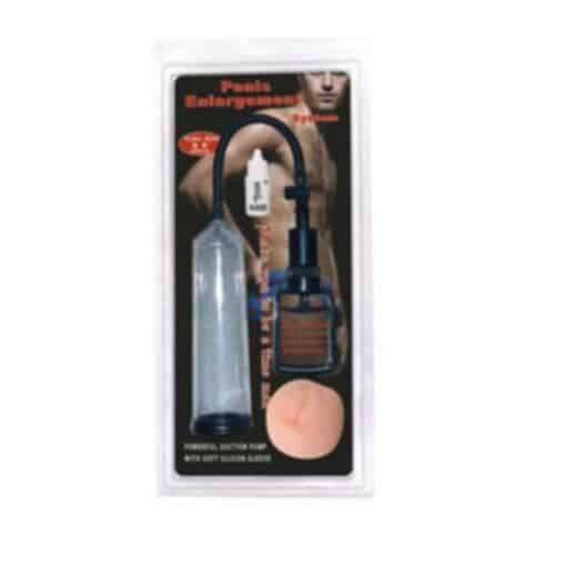 BAILE - BOMBA DE ERECCION TIRADOR Y BOQUILLA VAGINA 25 CM - Imagen 3