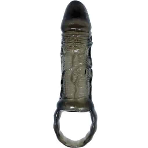 BAILE - FUNDA EXTENSORA PENE CON STRAP PARA TESTÍCULOS 11.5 CM - Imagen 3