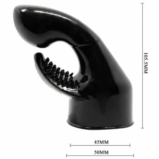 BAILE - POWER HEAD CABEZAL INTERCAMBIALE PARA MASAJEADOR ESTIMULACION PUNTO G Y CLITORIS - Imagen 4