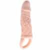 BAILE - FUNDA EXTENSORA PENE CON VIBRACIÓN Y STRAP PARA TESTÍCULOS 13.5 CM - piKanteo | Despierta tu lado más piKante