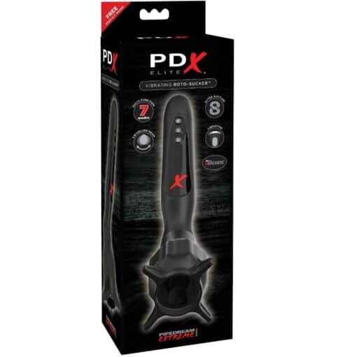 PDX ELITE - ESTIMULADOR CON VIBRACIÓN Y ONDAS ESTIMULADORAS ROTO-SUCKER - Imagen 2