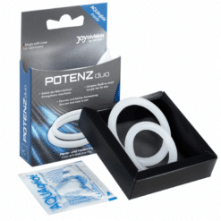 Alternative view of JOYDIVISION POTENZDUO - ANILLOS PARA PENE BLANCO - M