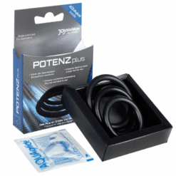 Alternative view of JOYDIVISION POTENZDUO - PLUS PACK 3 ANILLOS PARA PENE NEGRO - S, M, L