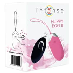 INTENSE - FLIPPY II HUEVO RECARGABLE REMOTO ROSA - piKanteo | Despierta tu lado más piKante