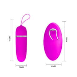 PRETTY LOVE - HUEVO VIBRADOR DEBBY CON MANDO - piKanteo | Despierta tu lado más piKante
