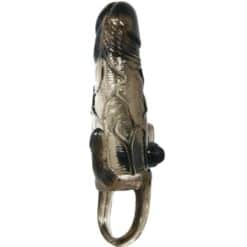 BAILE - BRAVE MAN FUNDA PENE ANAL Y CLITORIS VIBRADOR 16.5 CM NEGRO - piKanteo | Despierta tu lado más piKante