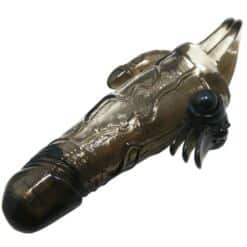 BAILE - BRAVE MAN FUNDA PENE ANAL Y CLITORIS VIBRADOR 16.5 CM NEGRO - piKanteo | Despierta tu lado más piKante