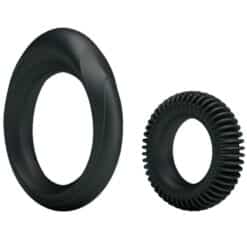 Alternative view of BAILE - KIT 2 ANILLOS SILICONA RING MANHOOD