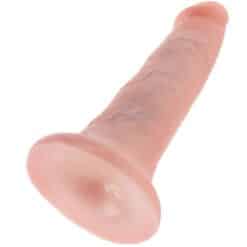 KING COCK - PENE REALÍSTICO 14 CM COLOR NATURAL - piKanteo | Despierta tu lado más piKante
