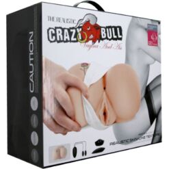 CRAZY BULL - VAGINA Y ANO CON TATUAJE REALÍSTICOS CON VIBRACIÓN - piKanteo | Despierta tu lado más piKante