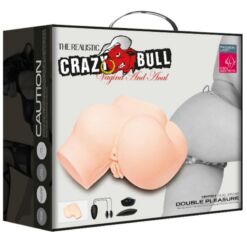 CRAZY BULL - TRASERO CON VAGINA Y ANO REALÍSTICOS Y VIBRACIÓN - piKanteo | Despierta tu lado más piKante