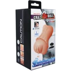 CRAZY BULL - MASTURBADOR WATER SKIN VAGINA CON BALA VIBRADORA 2 - piKanteo | Despierta tu lado más piKante