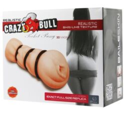 CRAZY BULL - VAGINA MASTURBADOR CON ANILLOS - piKanteo | Despierta tu lado más piKante