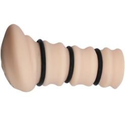 Alternative view of CRAZY BULL - MASTURBADOR CON ANILLOS MODELO VAGINA 2