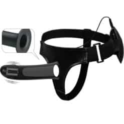 PRETTY LOVE - VITO STRAP ON CON DILDO HUECO Y VIBRACIÓN 17.3 CM - piKanteo | Despierta tu lado más piKante