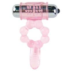 BAILE - ANILLO SILICONA 10 RITMOS LENGUA CON VIBRACIÓN ROSA - piKanteo | Despierta tu lado más piKante