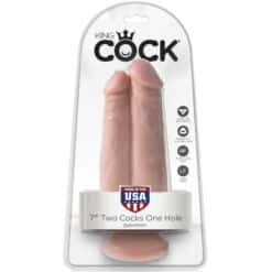 KING COCK - DOBLE PENETRACIÓN 20.3 CM - piKanteo | Despierta tu lado más piKante