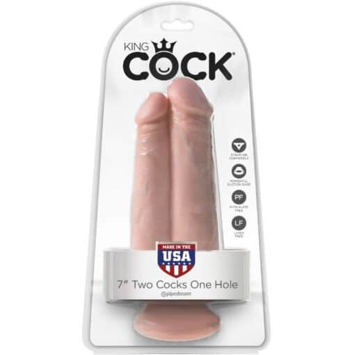 KING COCK - DOBLE PENETRACIÓN 20.3 CM - Imagen 3