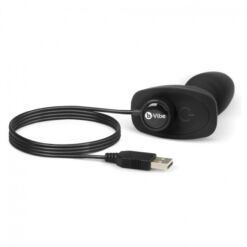 Alternative view of B-VIBE - RIMMING CONTROL REMOTO ANAL PLUG PETITE NEGRO