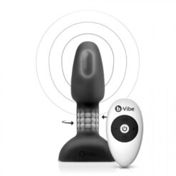 B-VIBE - RIMMING CONTROL REMOTO ANAL PLUG PETITE NEGRO - piKanteo | Despierta tu lado más piKante