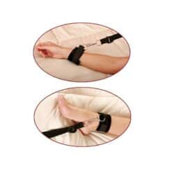 FETISH FANTASY SERIES - KIT ATADURAS PARA LA CAMA 1 - piKanteo | Despierta tu lado más piKante