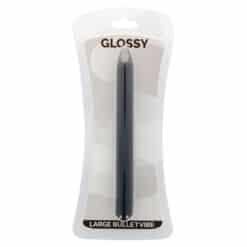 GLOSSY - SLIM VIBRADOR NEGRO - piKanteo | Despierta tu lado más piKante