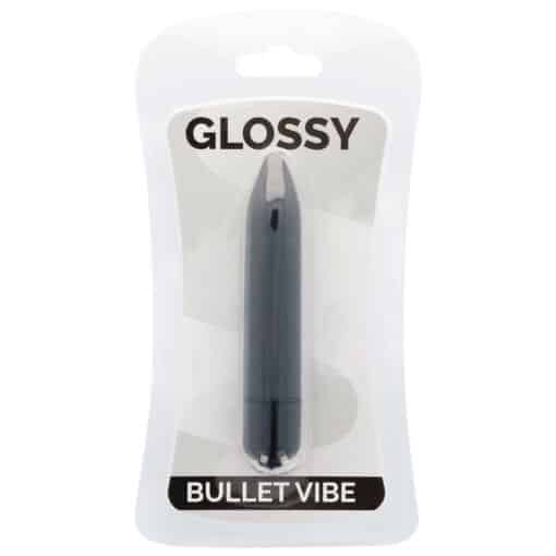 GLOSSY - THIN VIBRADOR NEGRO - Imagen 3