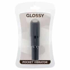 GLOSSY - POCKET VIBRADOR NEGRO - piKanteo | Despierta tu lado más piKante