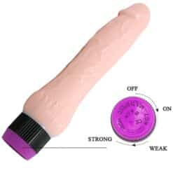 BAILE - ADOUR CLUB VIBRADOR REALÍSTICO BASE ANCHA 22 CM - piKanteo | Despierta tu lado más piKante