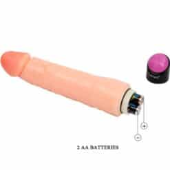 BAILE - VIBRADOR REALÍSTICO FLEXIBLE 25 CM - piKanteo | Despierta tu lado más piKante