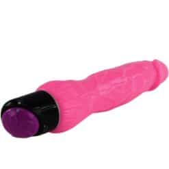 BAILE - COLORFUL SEX VIBRADOR REALÍSTICO ROSA 24 CM - piKanteo | Despierta tu lado más piKante