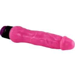 BAILE - COLORFUL SEX VIBRADOR REALÍSTICO ROSA 24 CM - piKanteo | Despierta tu lado más piKante