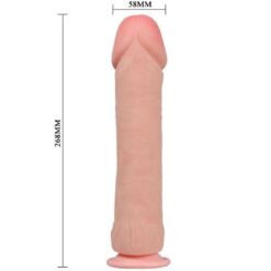BAILE - THE BIG PENIS DILDO REALÍSTICO NATURAL 26CM - piKanteo | Despierta tu lado más piKante