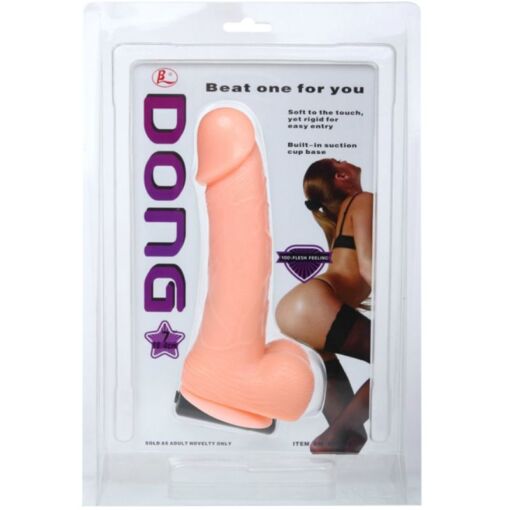 BAILE - DONG DILDO REALÍSTICO VIBRACIÓN Y ROTACIÓN 20 CM - Imagen 7
