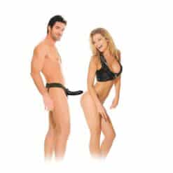 Alternative view of FETISH FANTASY SERIES - ARNÉS HUECO AJUSTABLE NEGRO 15 CM