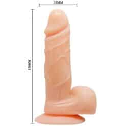 BAILE - PRIME REALISTIC DONG DILDO REALÍSTICO NATURAL - piKanteo | Despierta tu lado más piKante