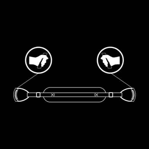 FETISH SUBMISSIVE - ARNÉS PARA HACERLO ESTILO PERRITO CON FORRO DE NEOPRENO - Imagen 3