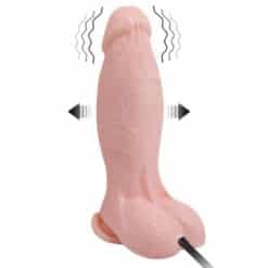 BAILE - DILDO REALÍSTICO VIBRADOR E INFLABLE 18.8 CM - piKanteo | Despierta tu lado más piKante