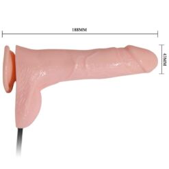 BAILE - DILDO REALÍSTICO VIBRADOR E INFLABLE 18.8 CM - piKanteo | Despierta tu lado más piKante