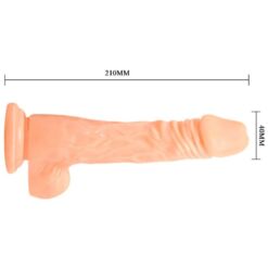 BAILE - COCK DILDO REALÍSTICO CON VIBRACIÓN - piKanteo | Despierta tu lado más piKante