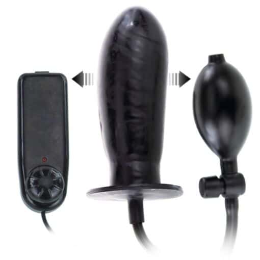BAILE - BIGGER JOY PENE HINCHABLE CON VIBRACIÓN 16 CM - Imagen 2