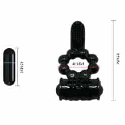 BAILE - SWEET RING ANILLO CON DOBLE ESTIMULADOR - piKanteo | Despierta tu lado más piKante