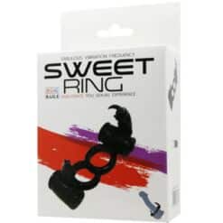 BAILE - SWEET RING ANILLO DOBLE CON RABBIT DOBLE - piKanteo | Despierta tu lado más piKante