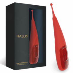 HALLO - FOCUS POTENTE VIBRADOR TOUCH ROJO - piKanteo | Despierta tu lado más piKante
