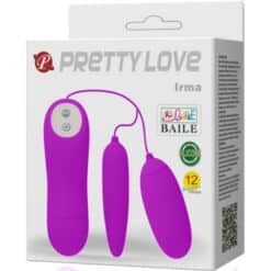 PRETTY LOVE - IRMA HUEVO VIBRADOR DOBLE - piKanteo | Despierta tu lado más piKante