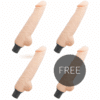 LOVECLONE - HARALD SELF LUBRICATION VIBRADOR 24 CM -O- 4 CM 3 + 1 GRATIS - piKanteo | Despierta tu lado más piKante