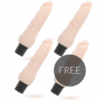 LOVECLONE - SVEN SELF LUBRICATION VIBRADOR 18.5 CM -O- 3.3 CM 3 + 1 GRATIS - piKanteo | Despierta tu lado más piKante