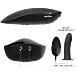 PRETTY LOVE - MYRON STRAP ON CON VIBRACIÓN Y DILDO HUECO - piKanteo | Despierta tu lado más piKante
